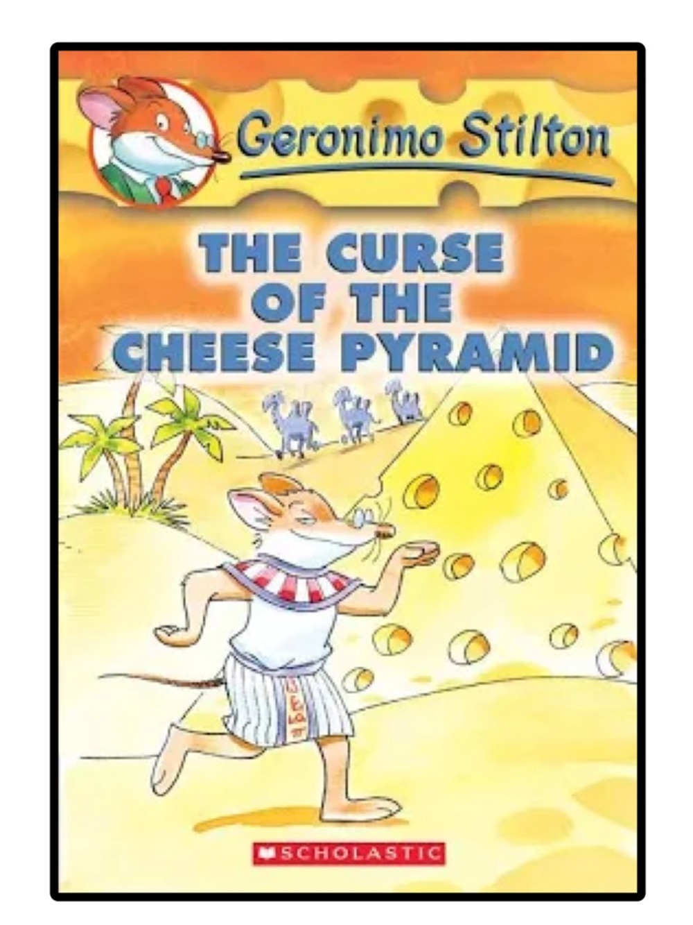 BUNDLE & SAVE 🧀Geronimo Stilton The Curse of the Cheese Pyramid Paperback Book